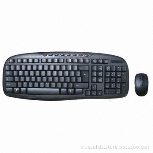 Keyboard and mouse combo, can be wired or wireless